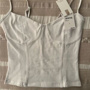 Good American White Bodysuit